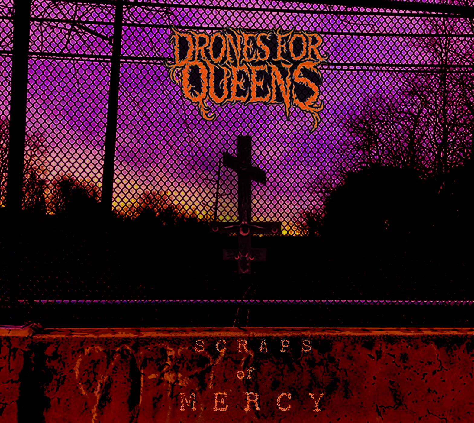 Drones for Queens band album cover